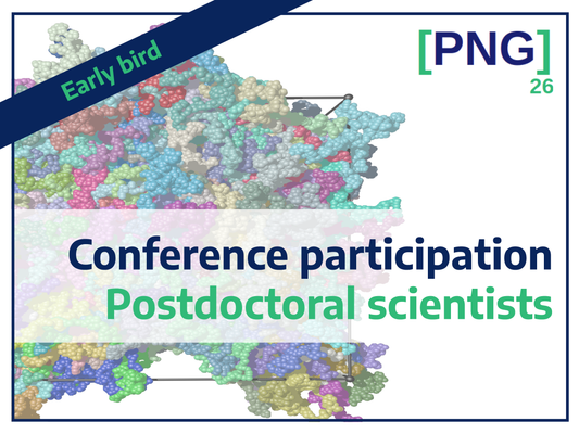 PNG26 - Early Bird - Conference participation - Postdoctoral scientists ticket