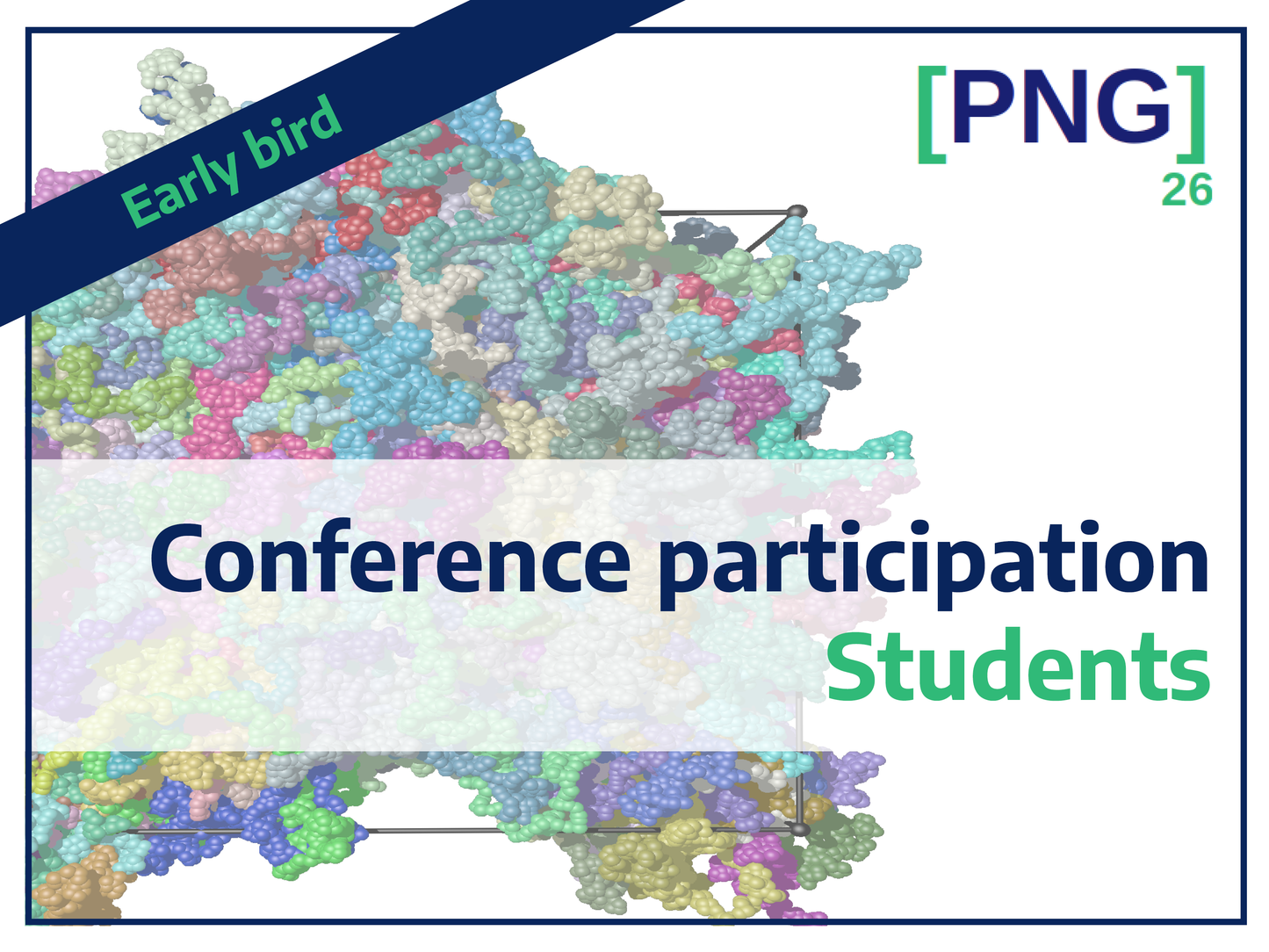 PNG26 - Early Bird - Conference participation - Student ticket